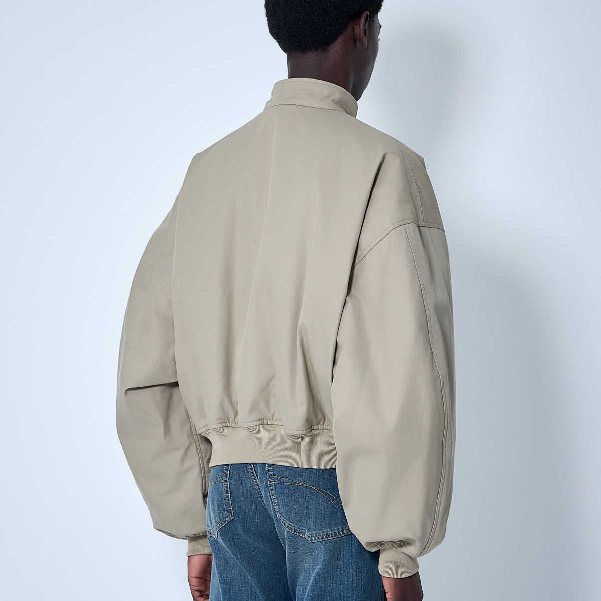 Balenciaga Men Round Harrington Jacket