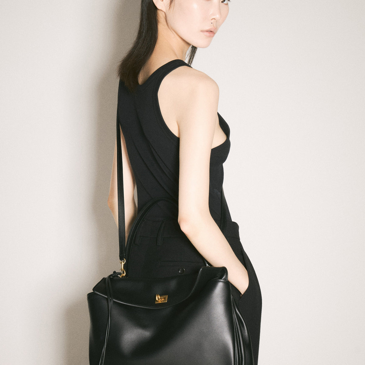 Balenciaga Women Rodeo Medium Shoulder Bag
