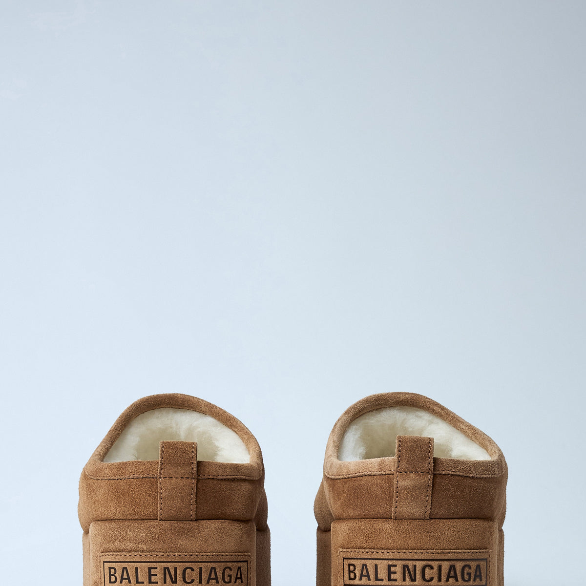 Balenciaga Women Suede Mules