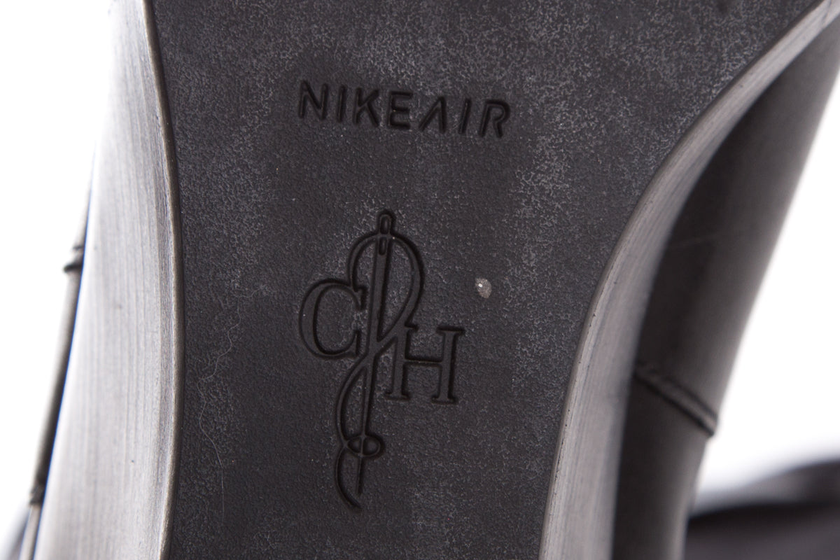 Cole Haan Black Wedge Boots SZ 10