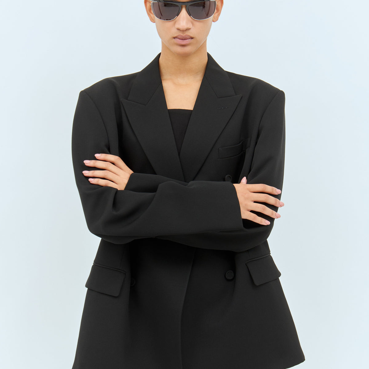 Bottega Veneta Women Speed Rectangular Sunglasses