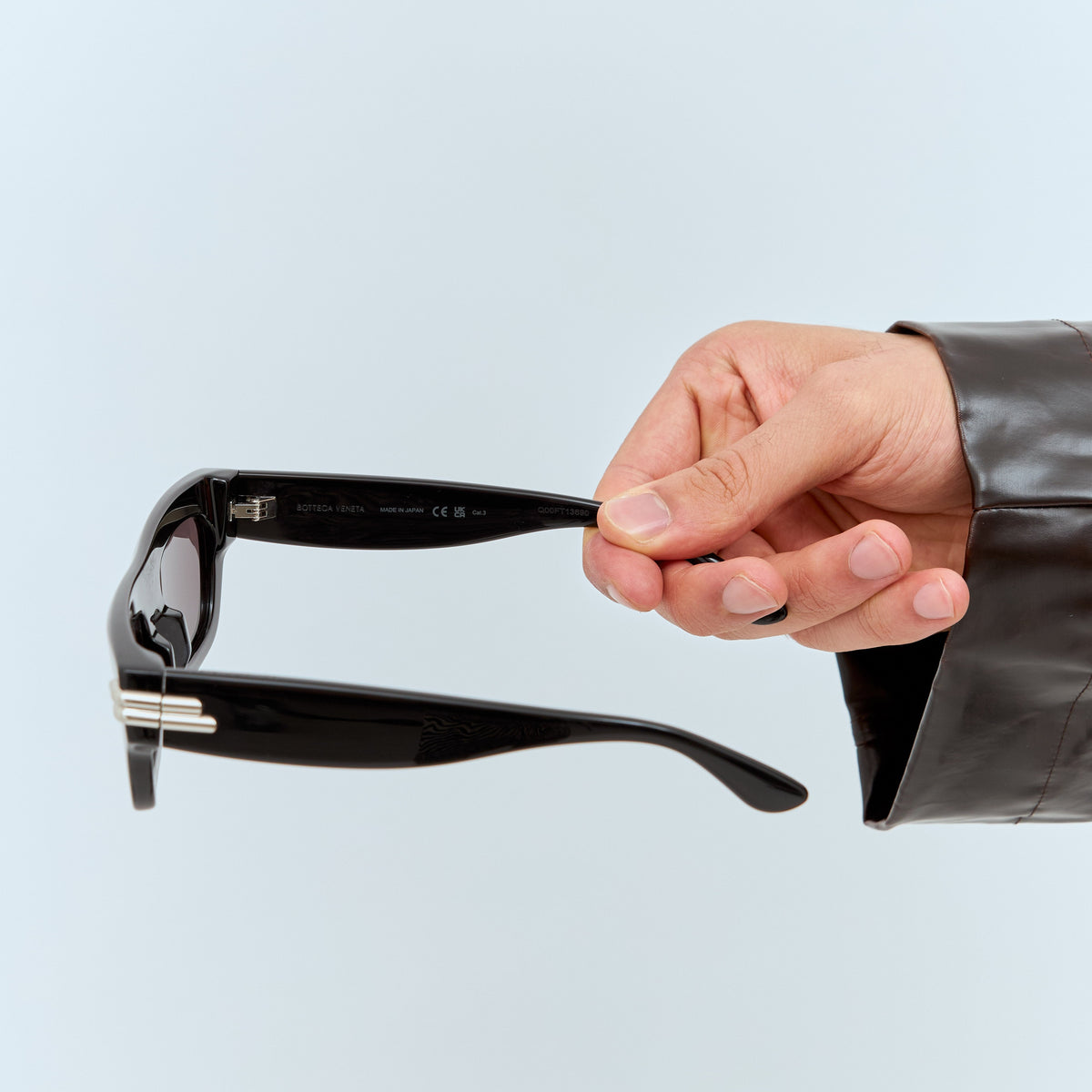 Bottega Veneta Men Mitre Square Sunglasses
