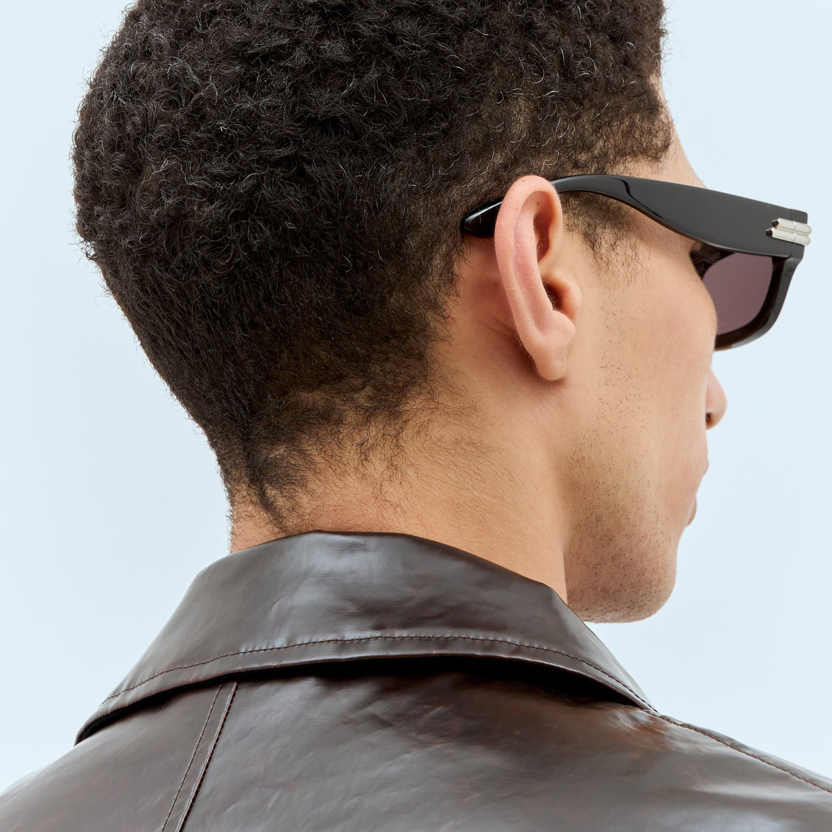 Bottega Veneta Men Mitre Square Sunglasses