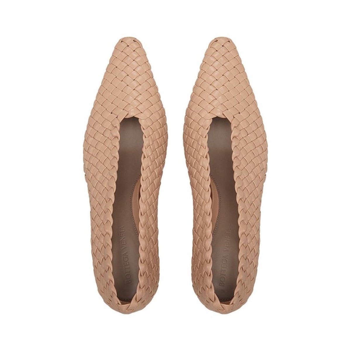 Almond Leather Pumps
