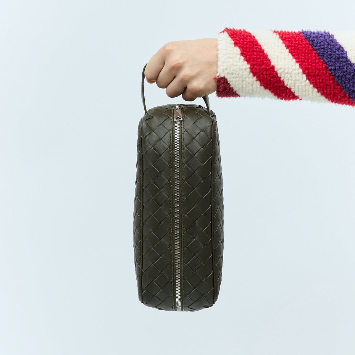 Bottega Veneta Men Intrecciato Travel Pouch