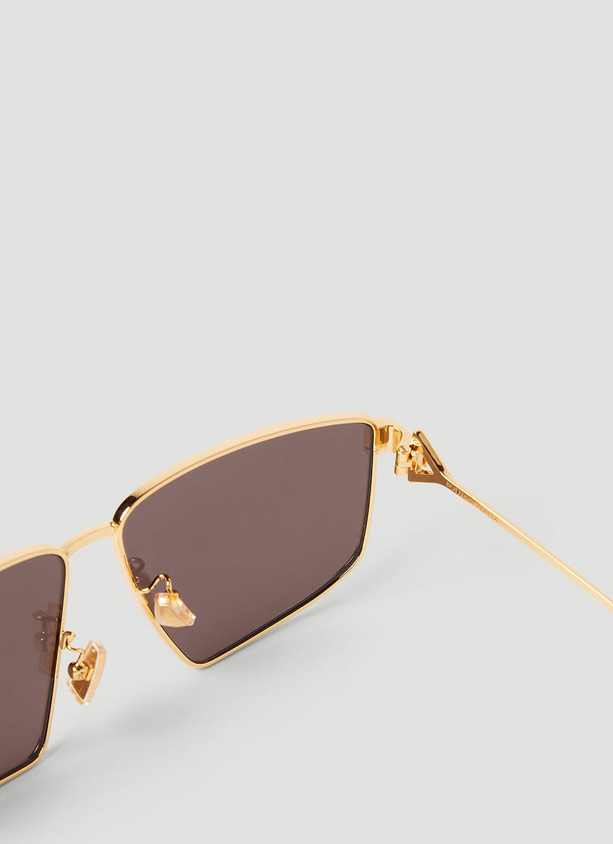 Bottega Veneta Women Bv1223s Avaitor Sunglasses