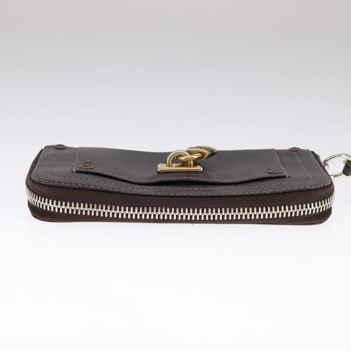 Chloe Paddington Long Wallet Leather Brown bs21590