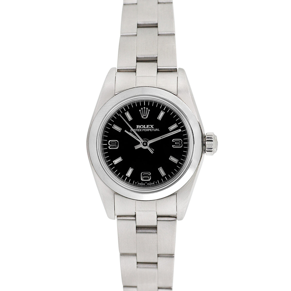 Rolex Ladies Stainless Steel Oyster Perpetual, item #1