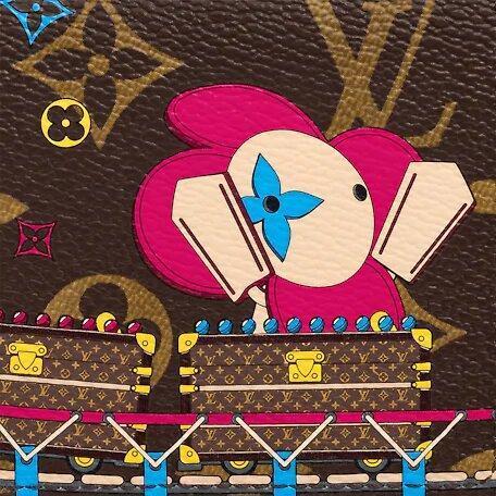 Louis Vuitton VICTORINE WALLET Rose Pivoine Pink