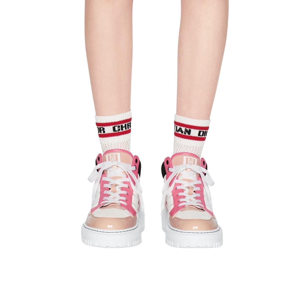 D-Player Leather Sneakers