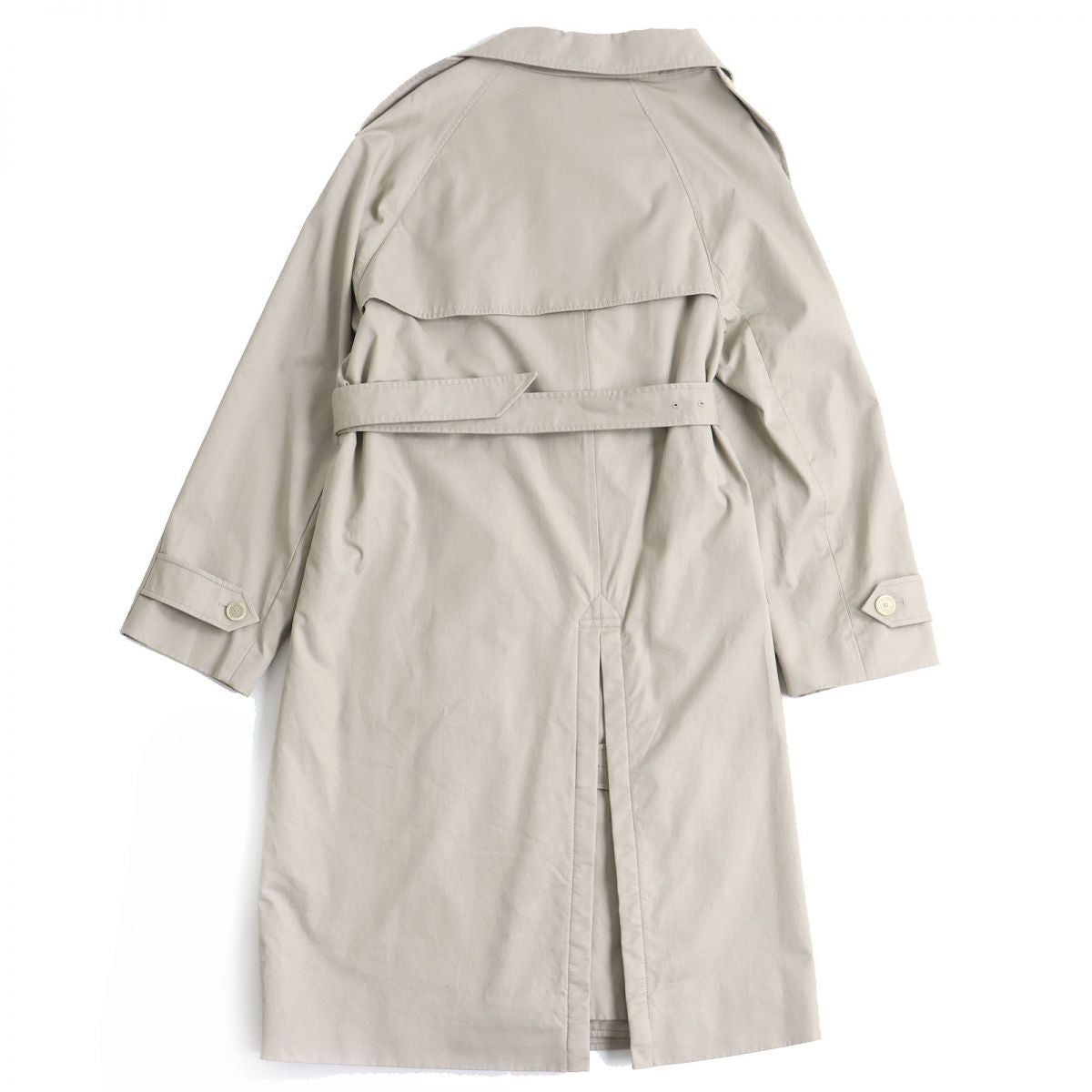 balenciaga Asymmetrical Oversized Trench Coat XS