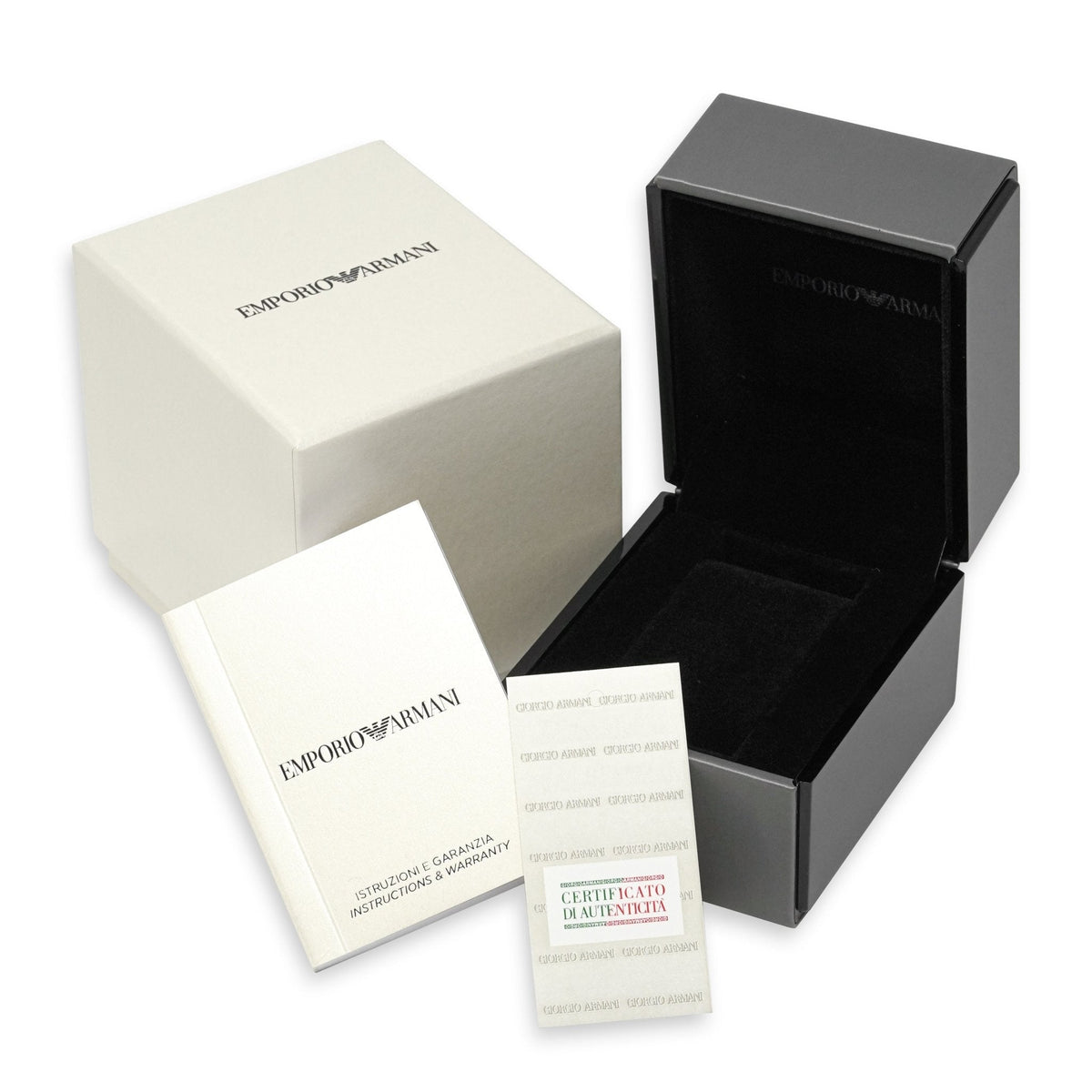 Emporio Armani Ladies Automatic Classic Brown Watch AR0155