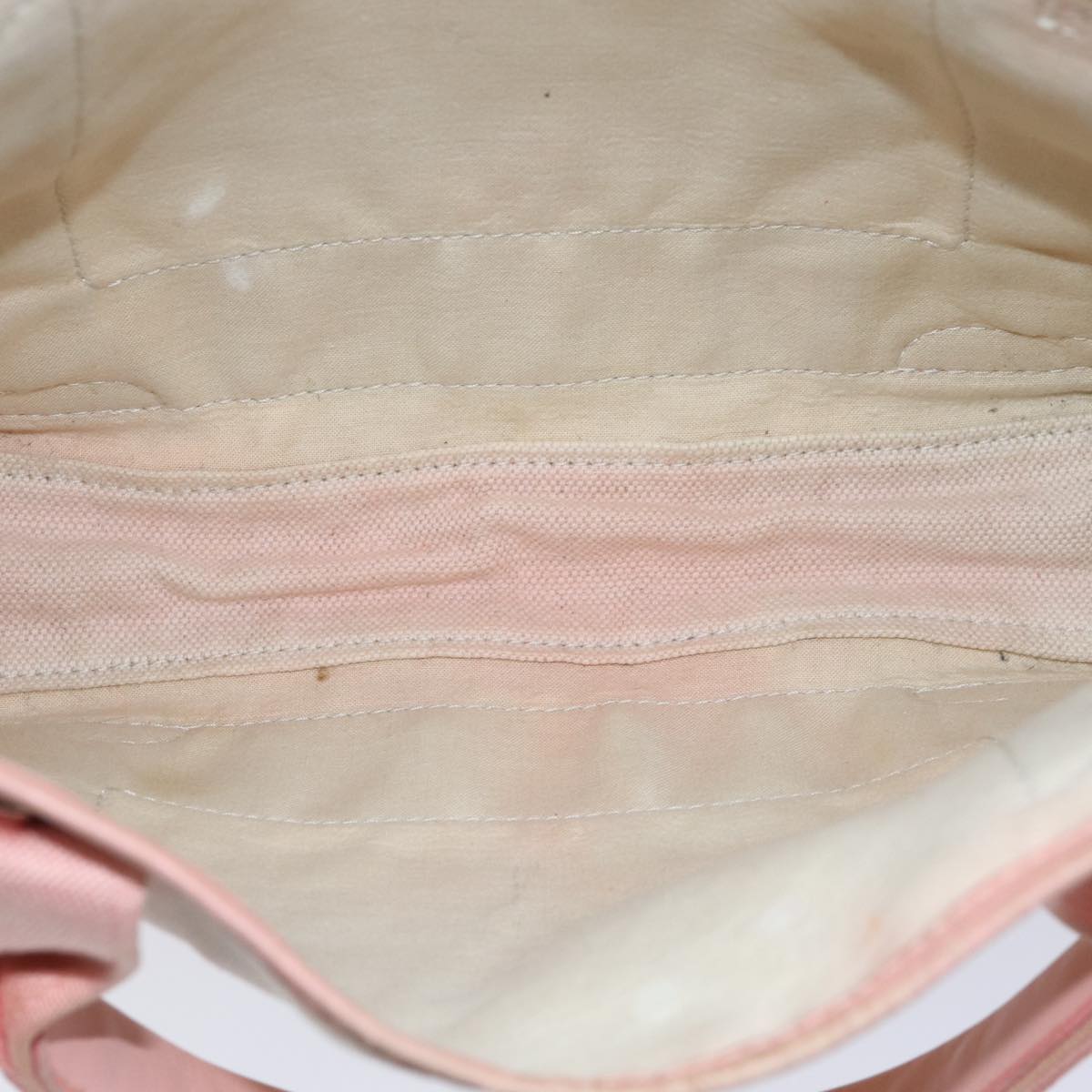 balenciaga Navy Cabas XS Hand Bag Canvas Pink Auth ep4480