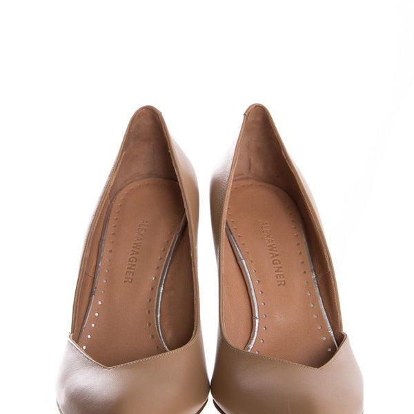 Alexa Wagner Tan Pumps SZ 37