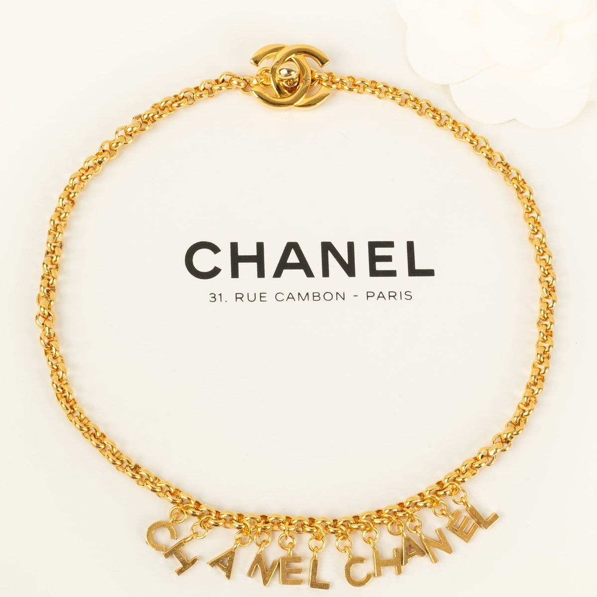 Collier charms Top Quality Chanel 1996