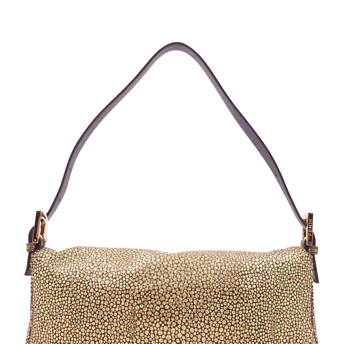 Embellished Baguette Gold