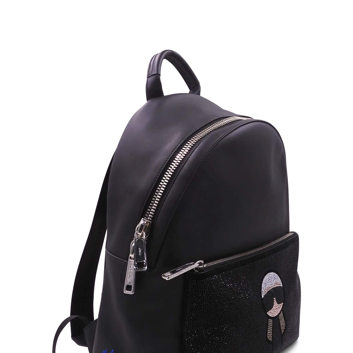 Embellished Karlito Backpack Black