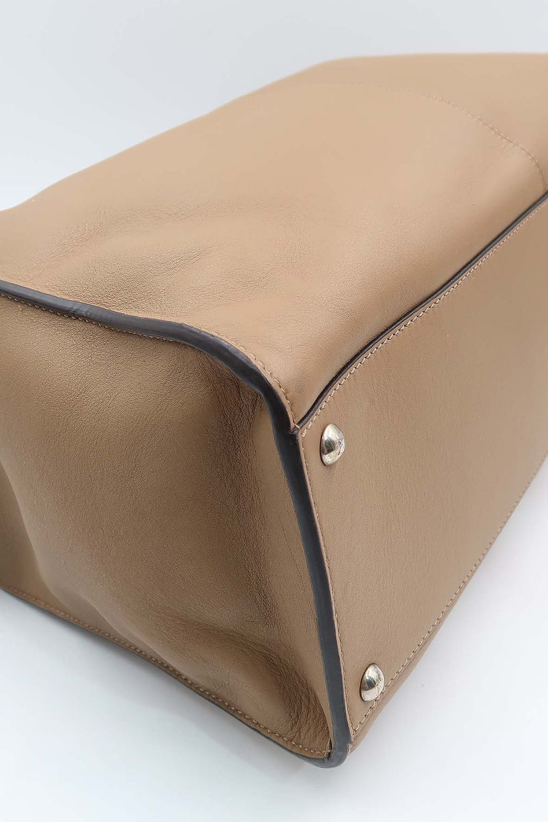 Large Peekaboo X Lite with Shearling Inner Tan