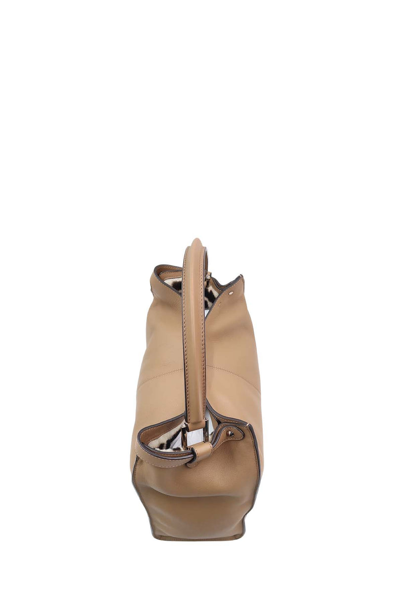 Large Peekaboo X Lite with Shearling Inner Tan