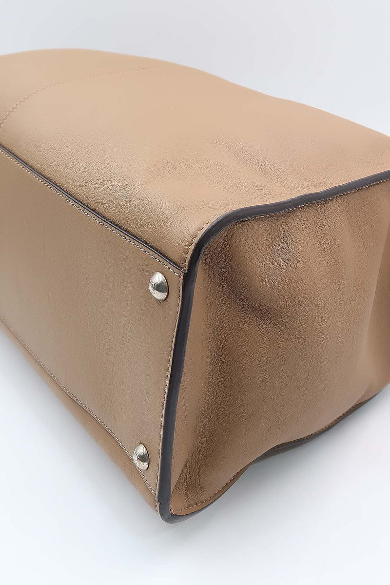 Large Peekaboo X Lite with Shearling Inner Tan