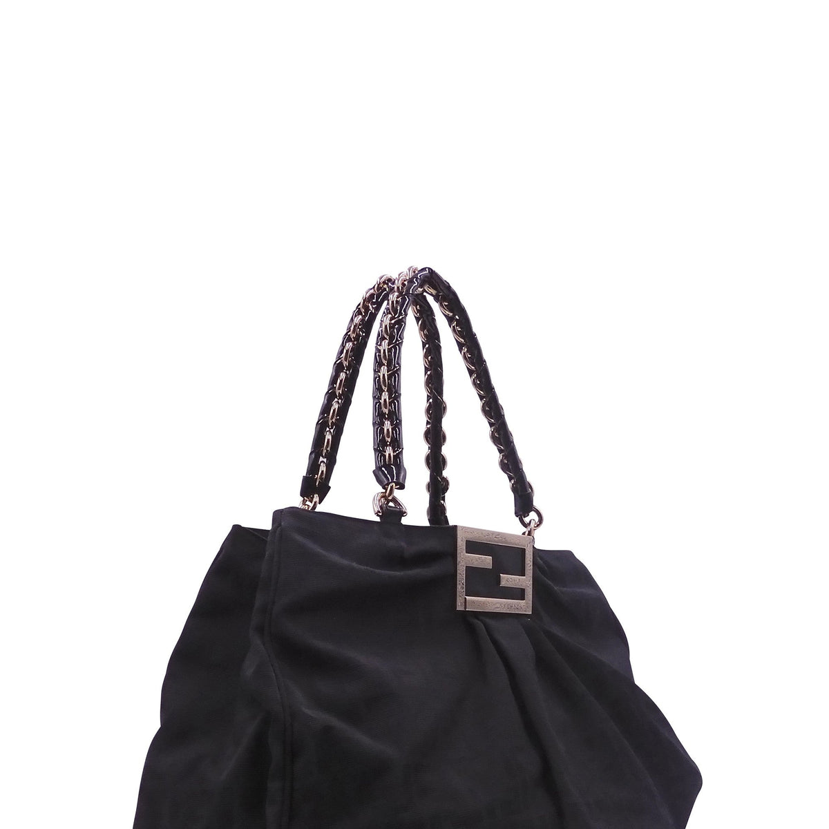 Large Zucca Mia Shoulder Bag Black
