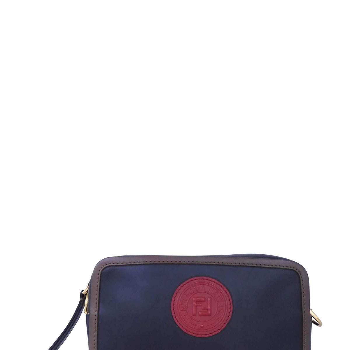 Mini Camera Case Black with Logo Emblem