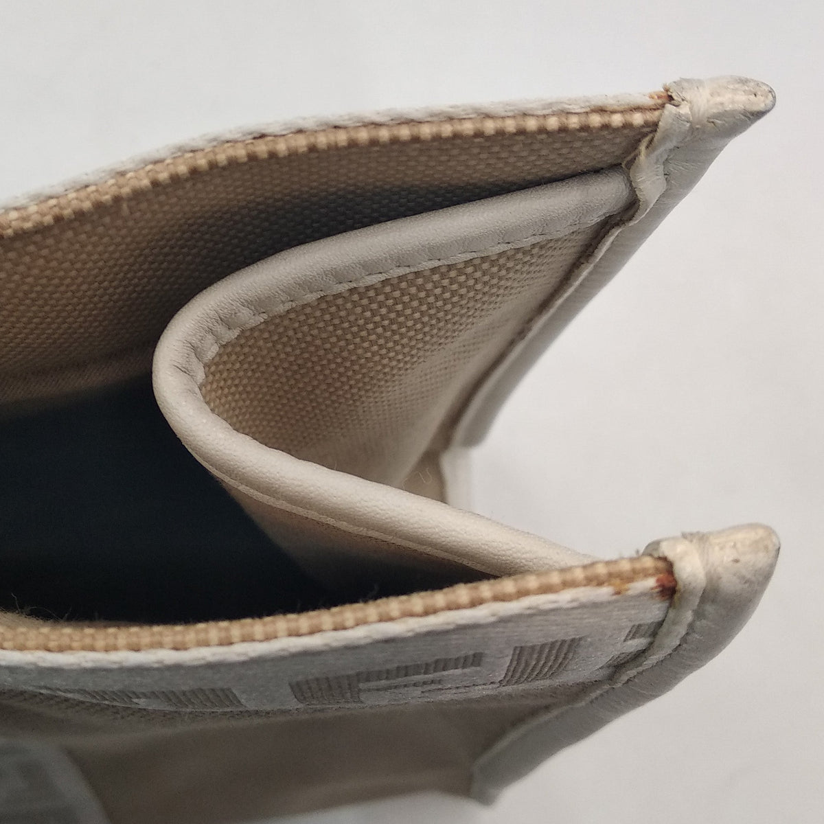 Monogram Zucca Shopper Beige White