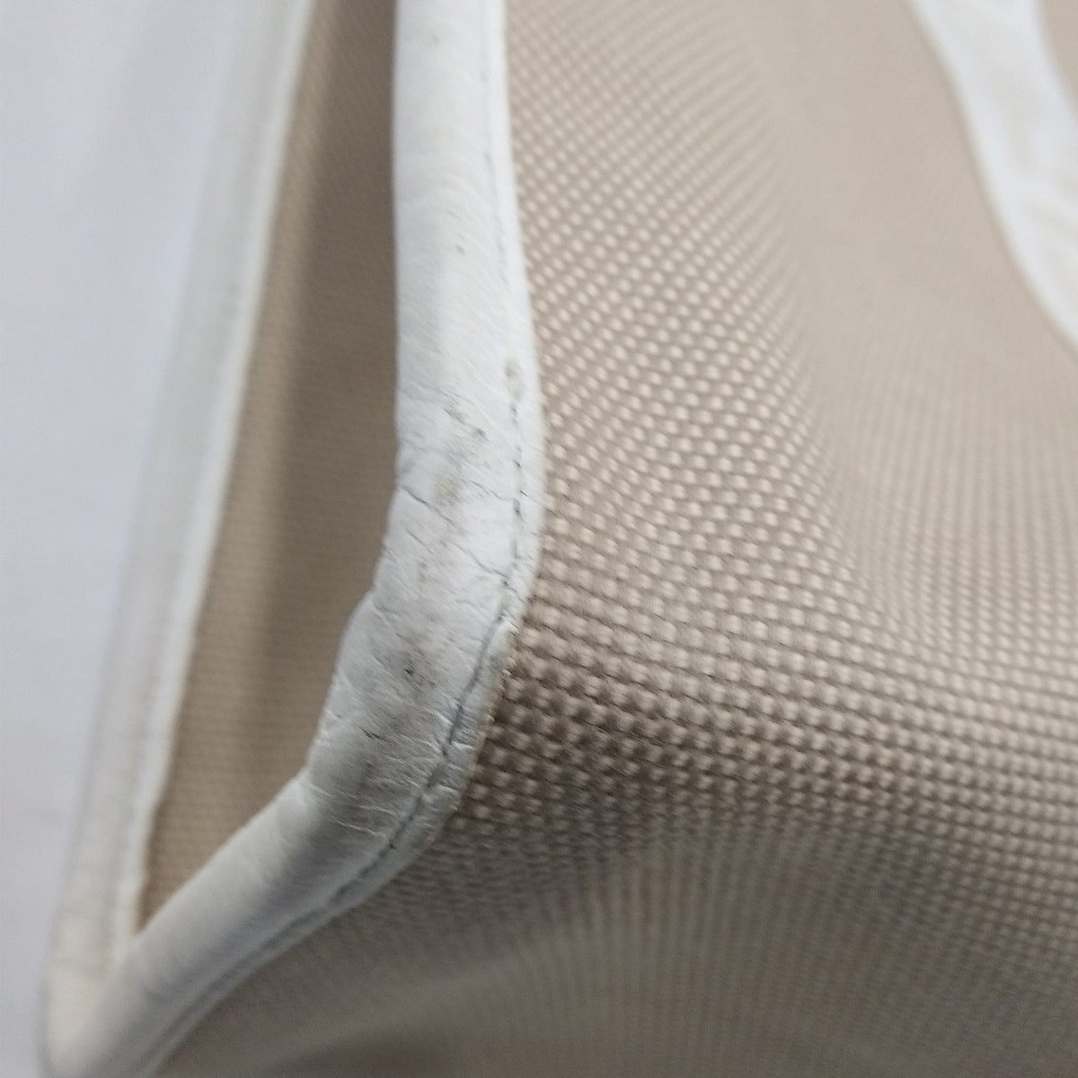 Monogram Zucca Shopper Beige White
