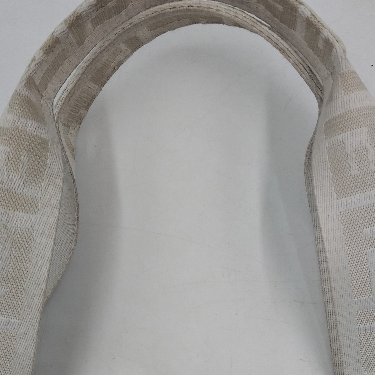 Monogram Zucca Shopper Beige White