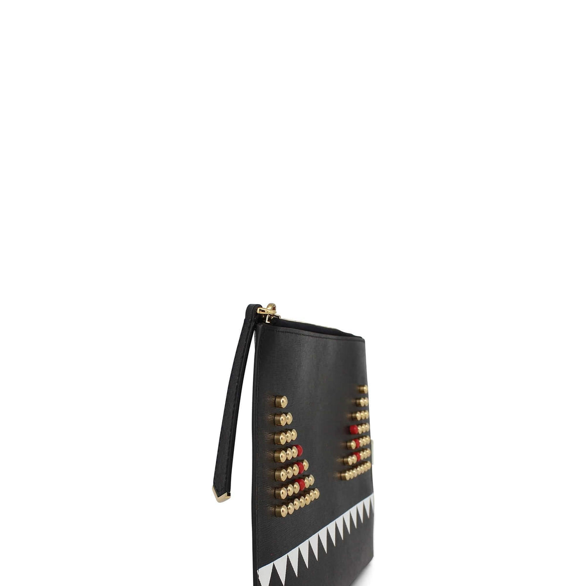Monster Pouch Studded Black