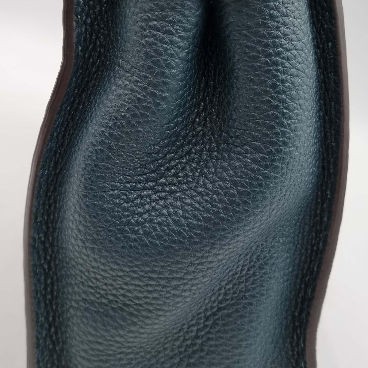 Regular Selleria Peekaboo Python Handle Bag Dark Teal