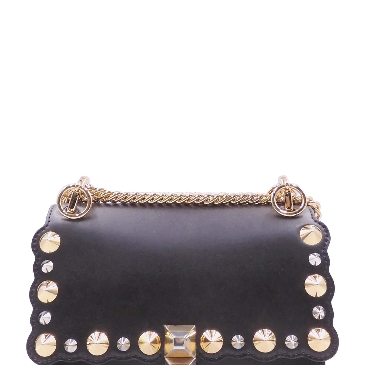 Small Kan I Embellished Pearl Black