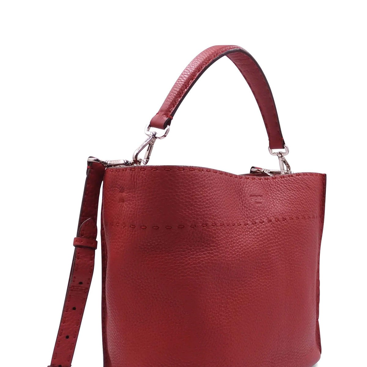 Small Selleria Anna Bucket Red