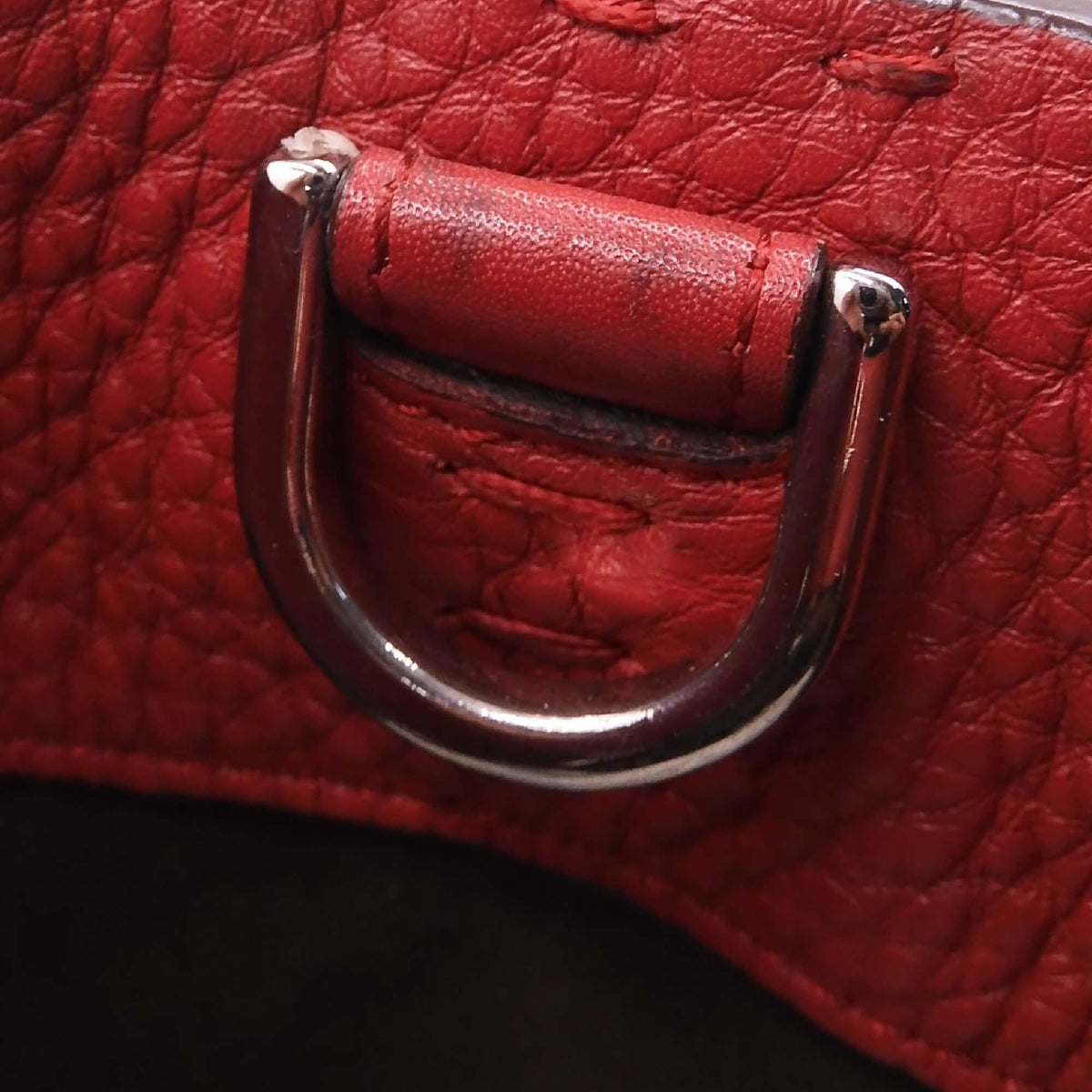 Small Selleria Anna Bucket Red