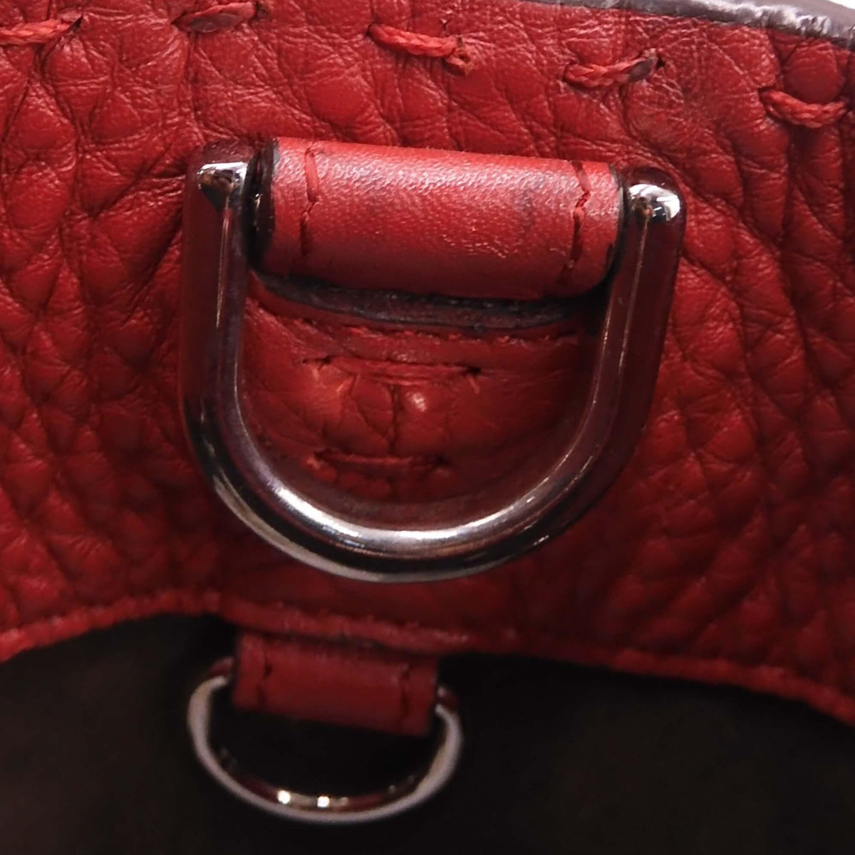 Small Selleria Anna Bucket Red