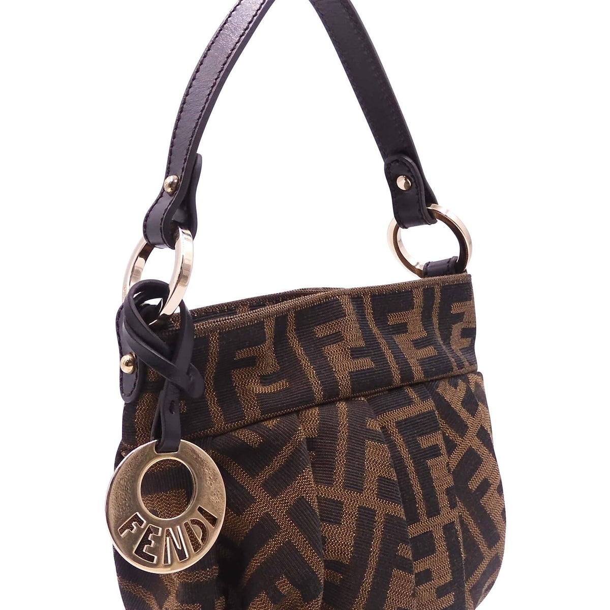 Zucca Canvas Mini Bucket Brown