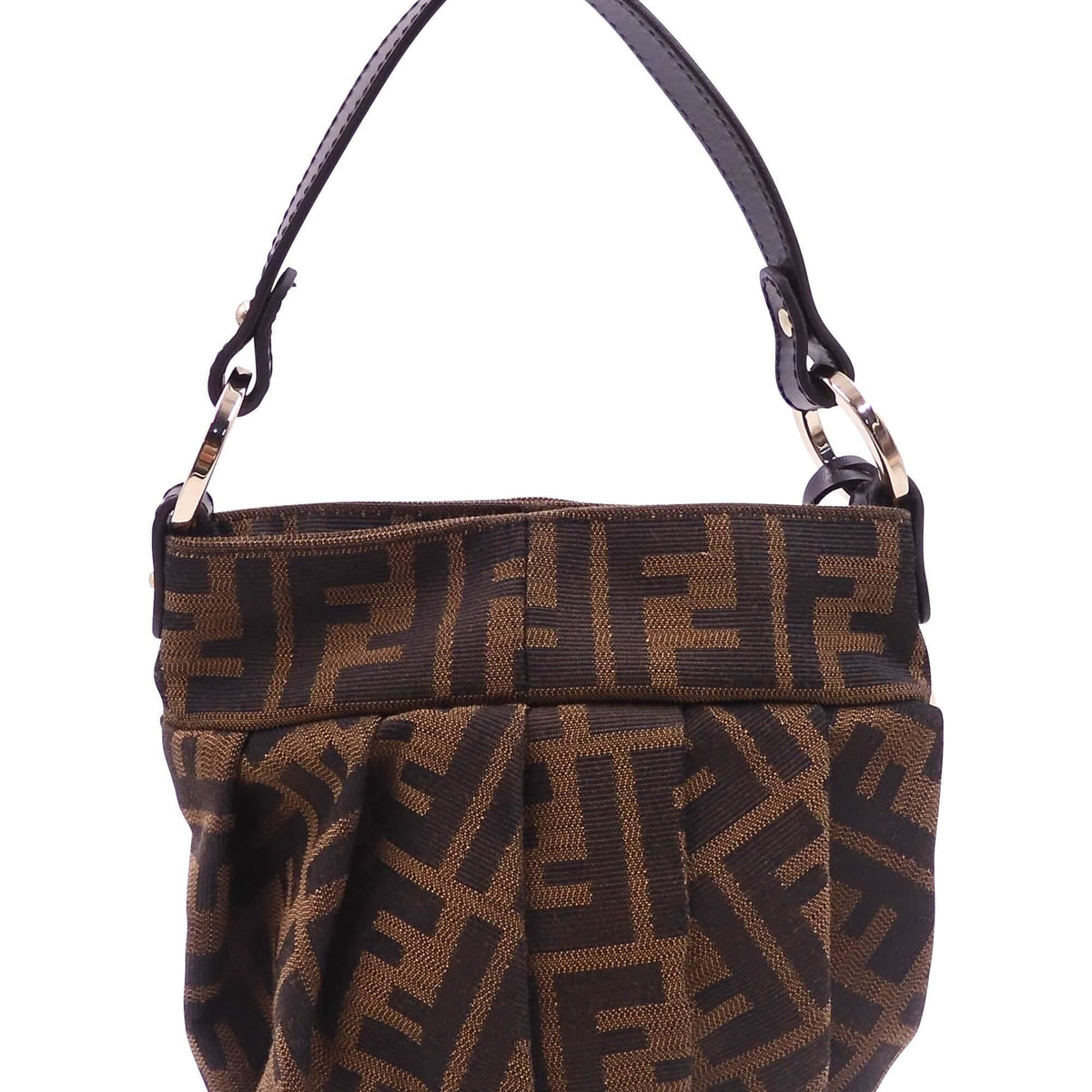 Zucca Canvas Mini Bucket Brown