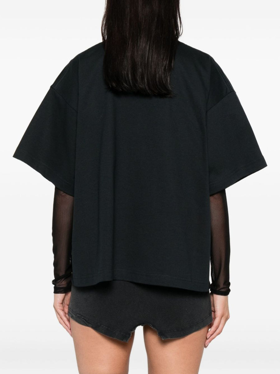 Balenciaga Women Cropped T-Shirt M/C