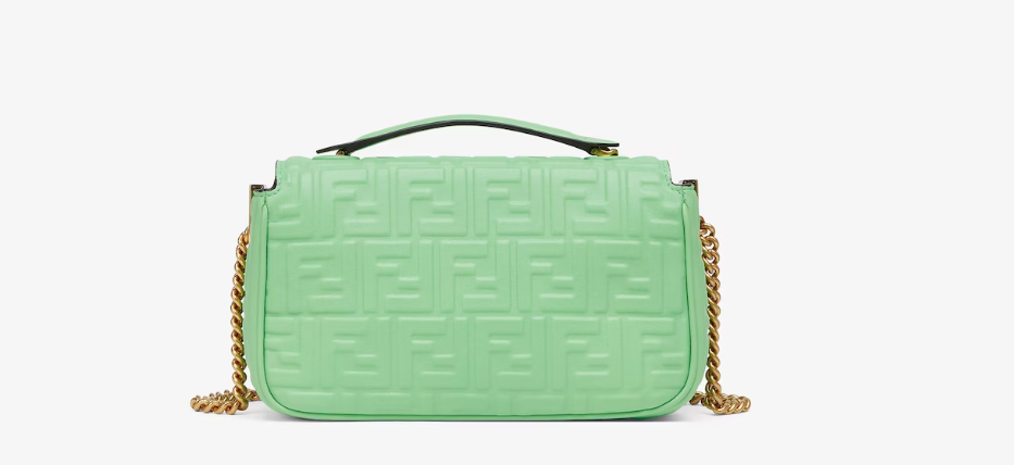 Fendi Baguette Chain Midi Nappa leather Bag