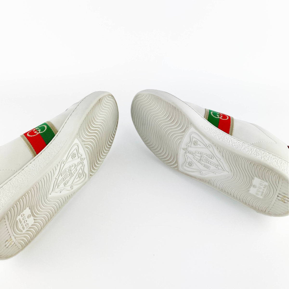Gucci Ace Sneaker with Interlocking G 37.5