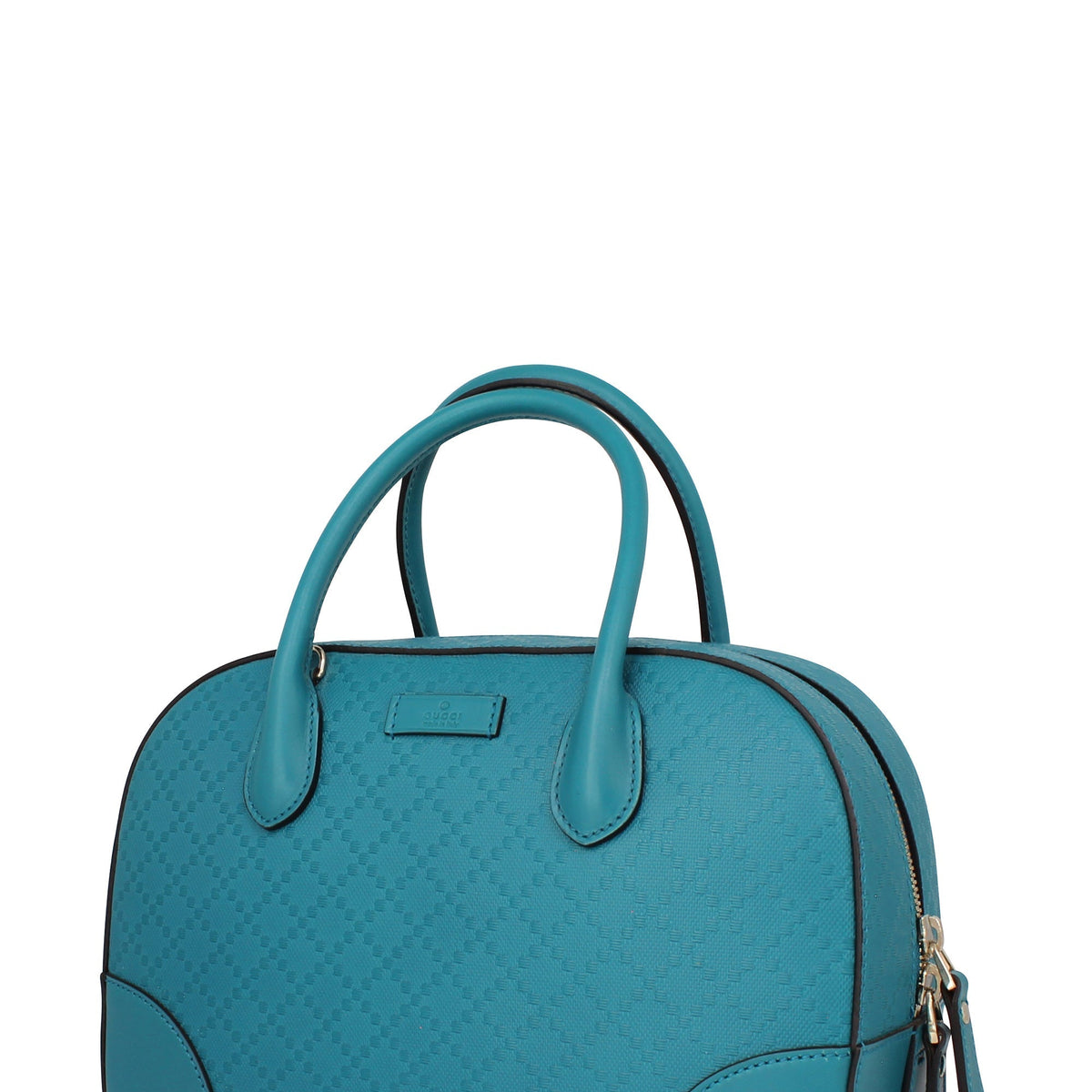 Diamante Satchel Turquoise