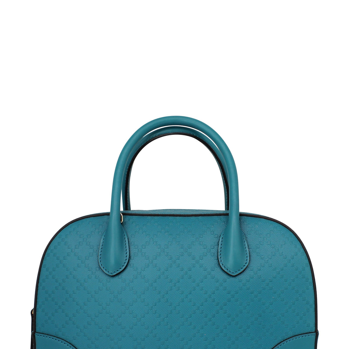 Diamante Satchel Turquoise