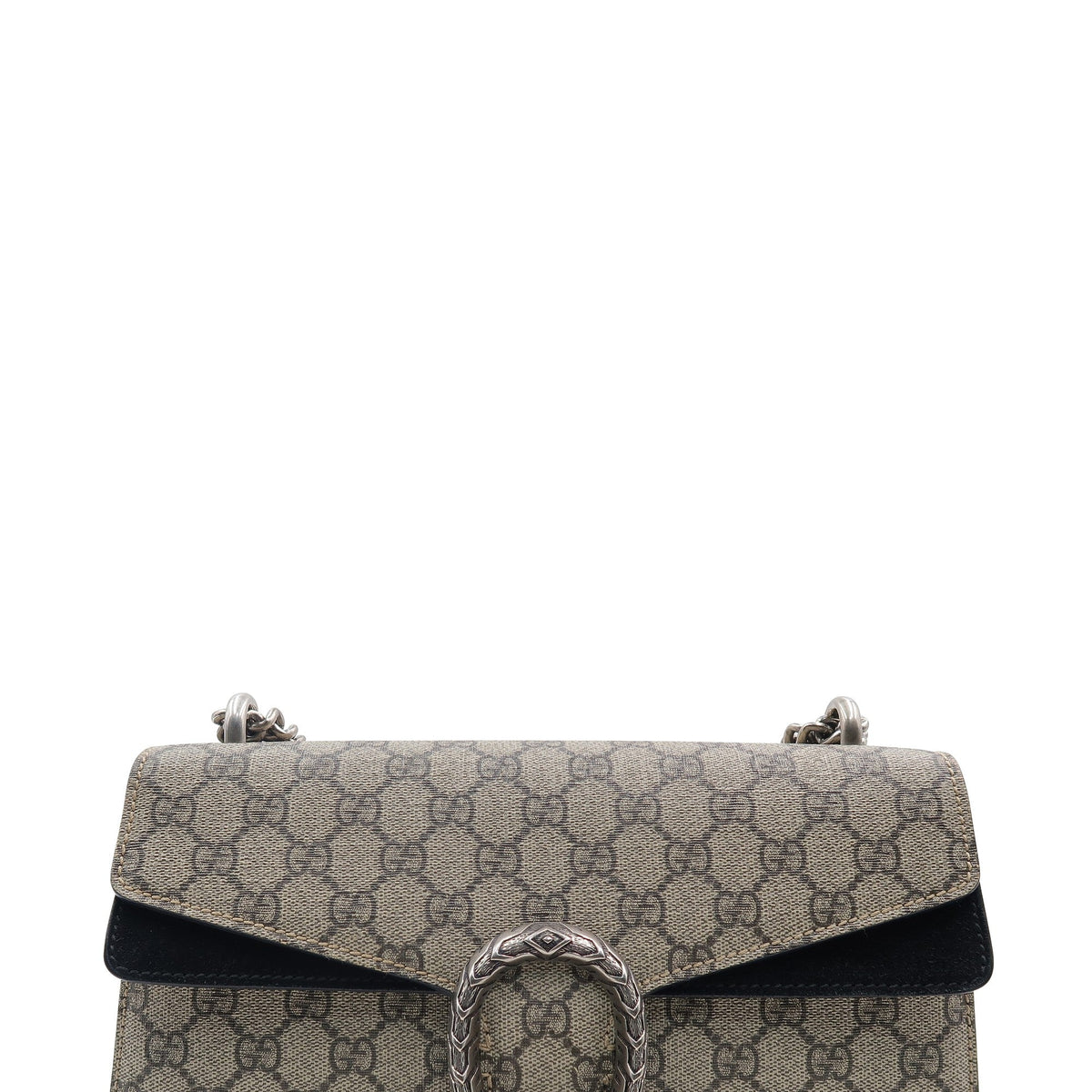 Dionysus GG Supreme Small Shoulder Bag Black