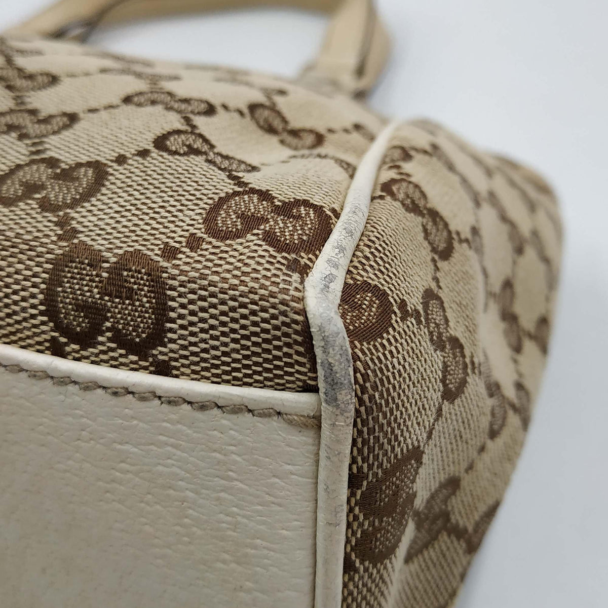 GG Canvas Charmy Shoulder Bag Brown