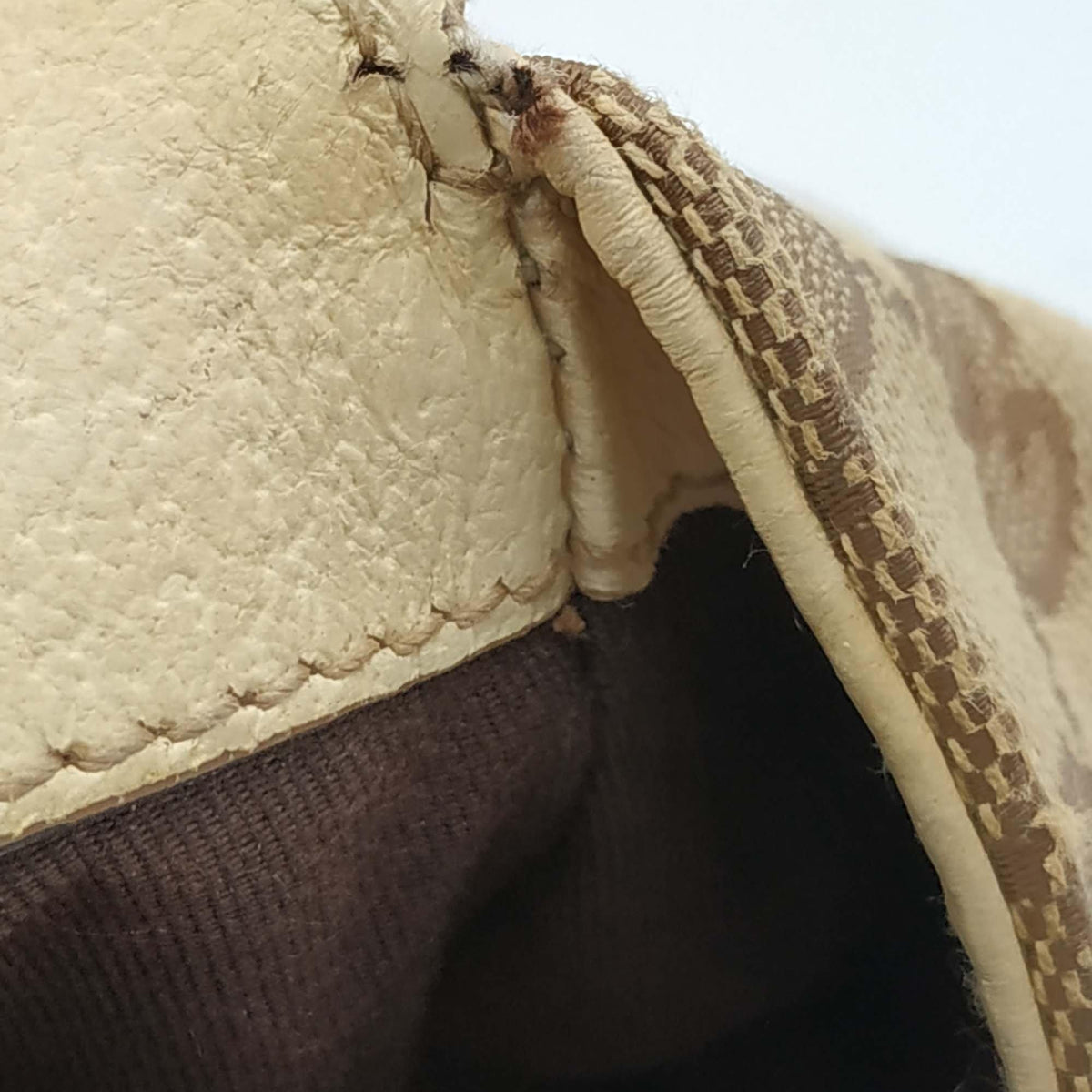 GG Canvas Charmy Shoulder Bag Brown