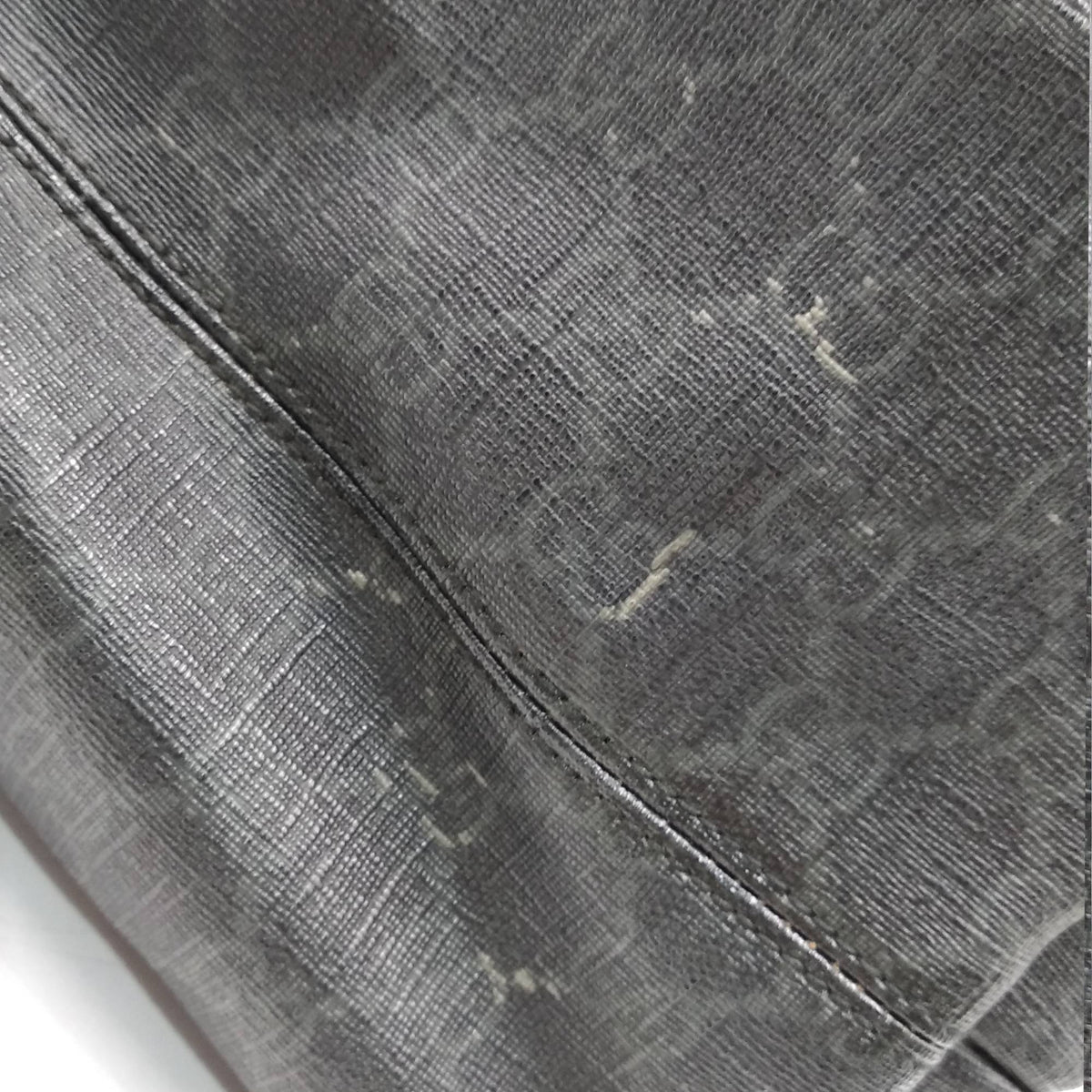 GG Coated Canvas Convertible Tote Black