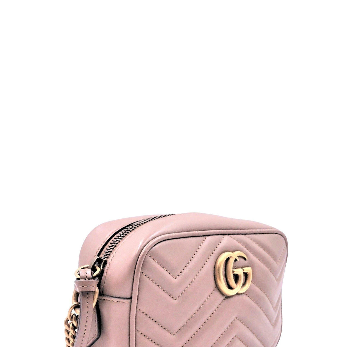 GG Marmont Matelasse Mini Bag Dusty Pink