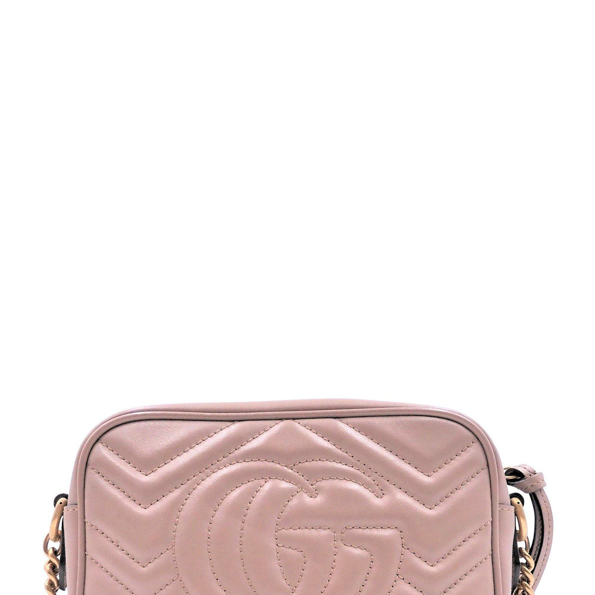 GG Marmont Matelasse Mini Bag Dusty Pink
