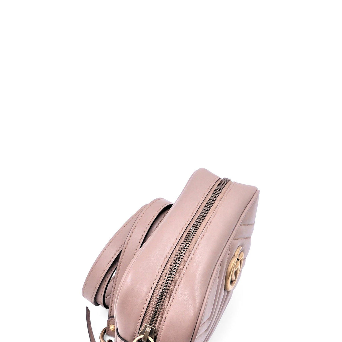 GG Marmont Matelasse Mini Bag Dusty Pink