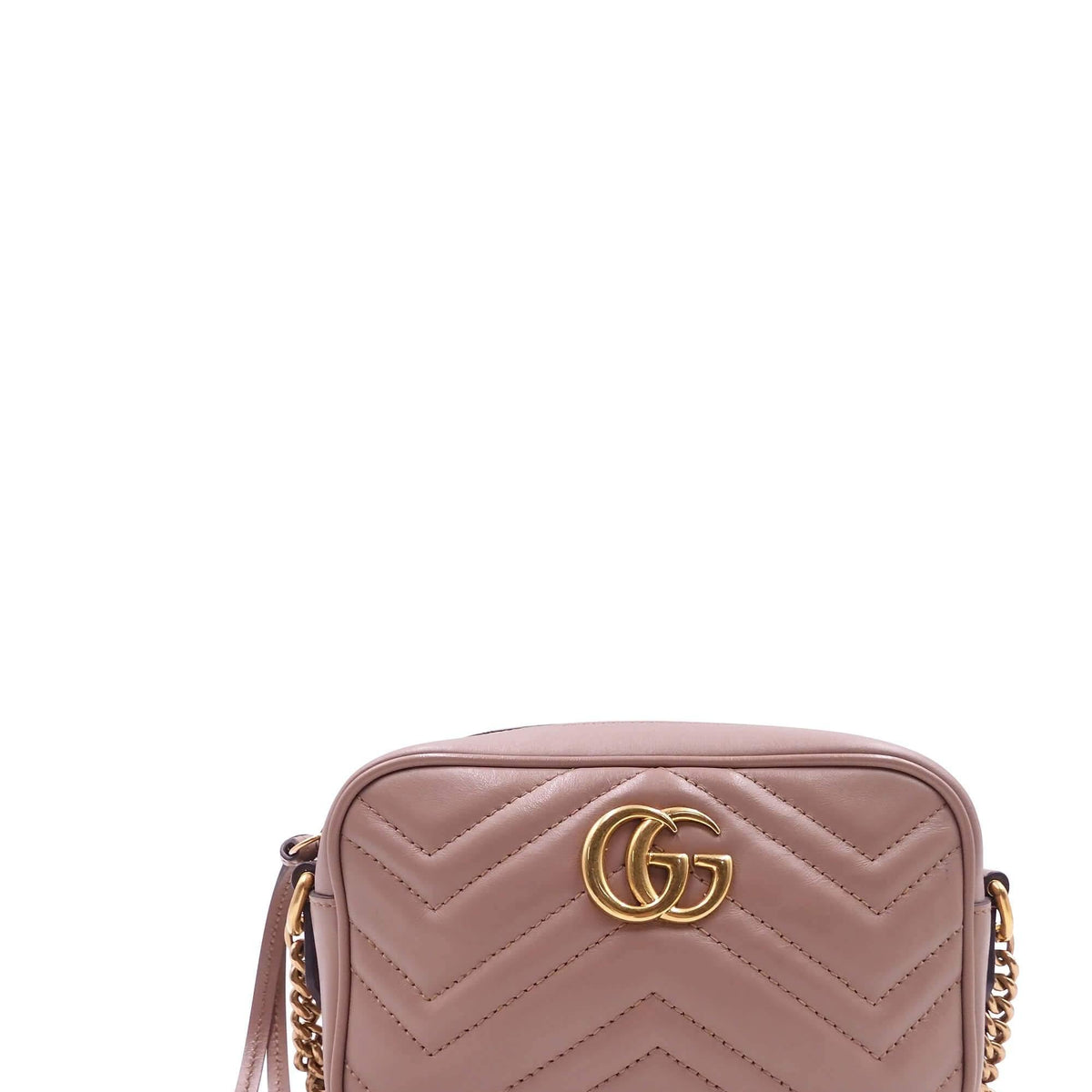 GG Marmont Matelasse Mini Bag Dusty Pink